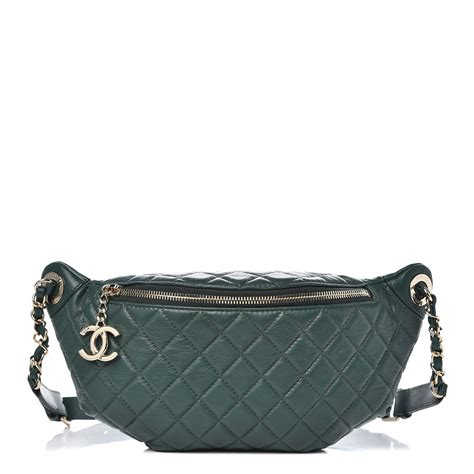 banane chanel|chanel calfskin banana waist bag.